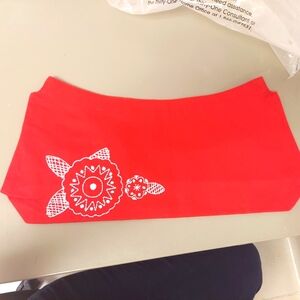 Thirty-one I Can-Ikat 668A Red Fitted Purse Skirt